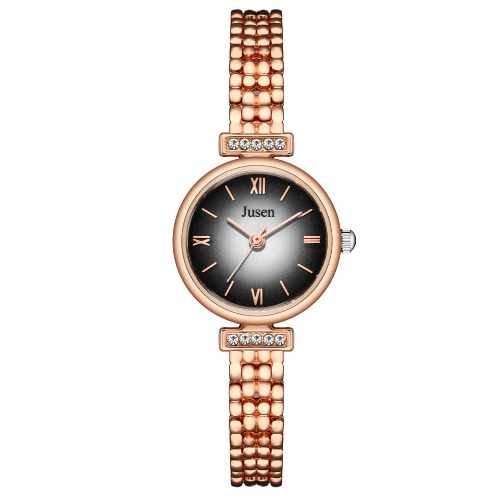 

Fashion Rhinestone Steel bracelet quartz women wrist watch