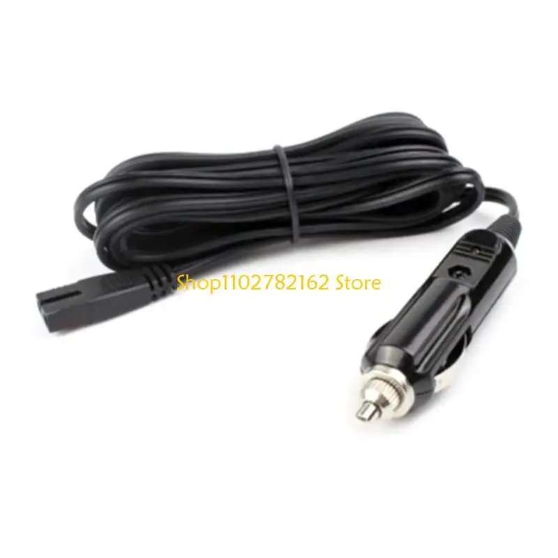 

547B 2 Pin Cable Power Cable Fridge Replacement Extension Cord Cable Black