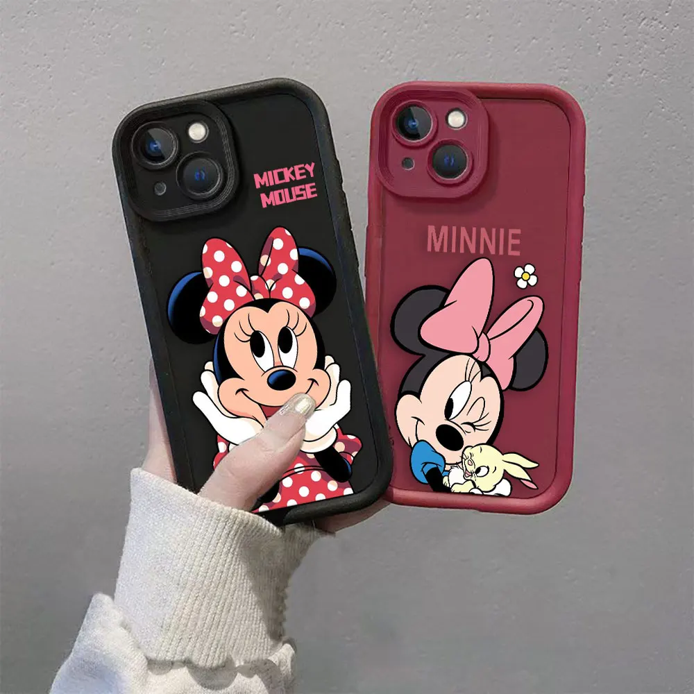 -Disney's Beautiful Minnie MICKEY Phone Case For HONOR Y7A Y9 50 20 X95 X9 90 8X MAGIC 5 NOVA 9 Y70 Y70S SE PRO Case Funda Shell