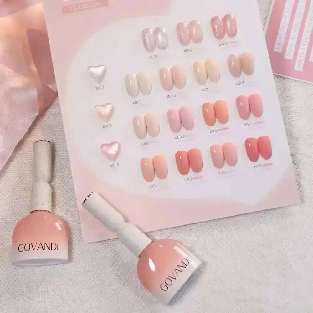 High Quality Korean Gel Polish Set Autumn  Winter Color Gel Kit Nail Salon Wholesale Marnicure Soak Off UV LED Nail Varnish Set
