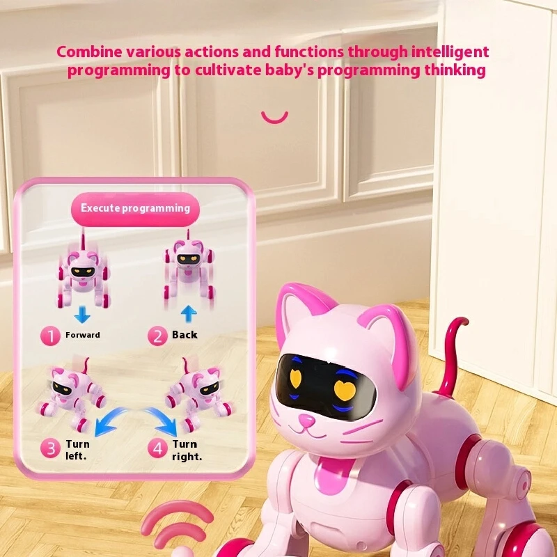 Brinquedo doraemon para meninas, boneca educacional para animais de estimação, ensino de conhecimento de aprendizagem precoce, presente de aniversário perfeito para meninas