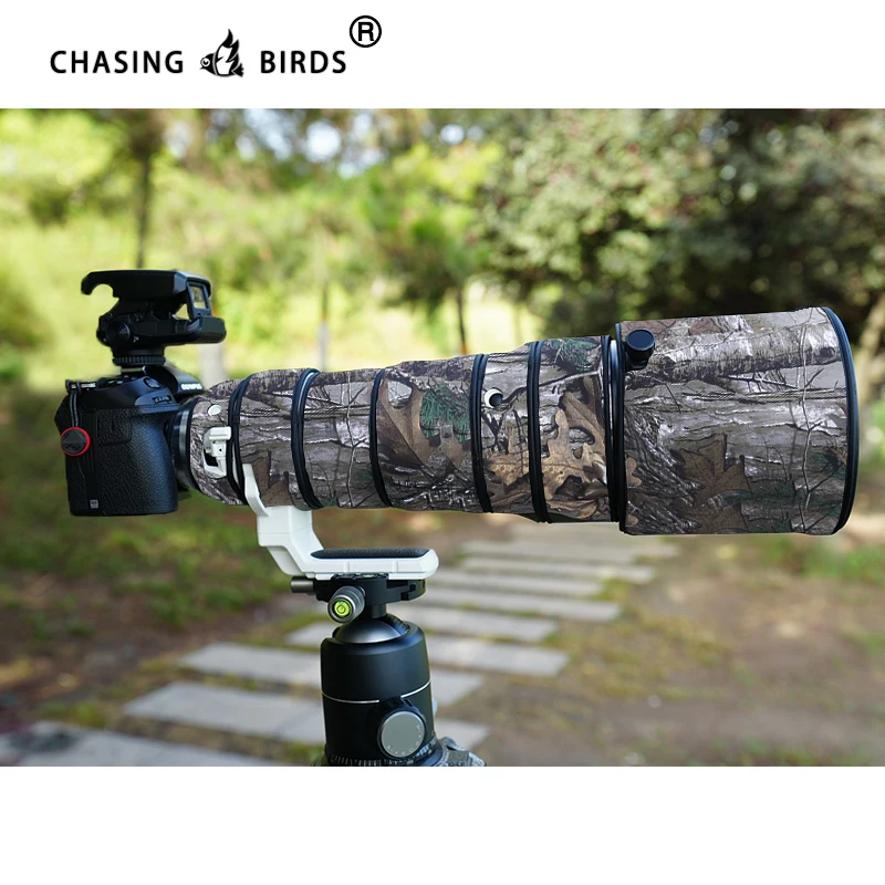 CHASING BIRDS camouflage lens coat for Olympus M.ZUIKO150 400 F4.5 TC 1.25X IS PRO waterproof and rainproof protective cover