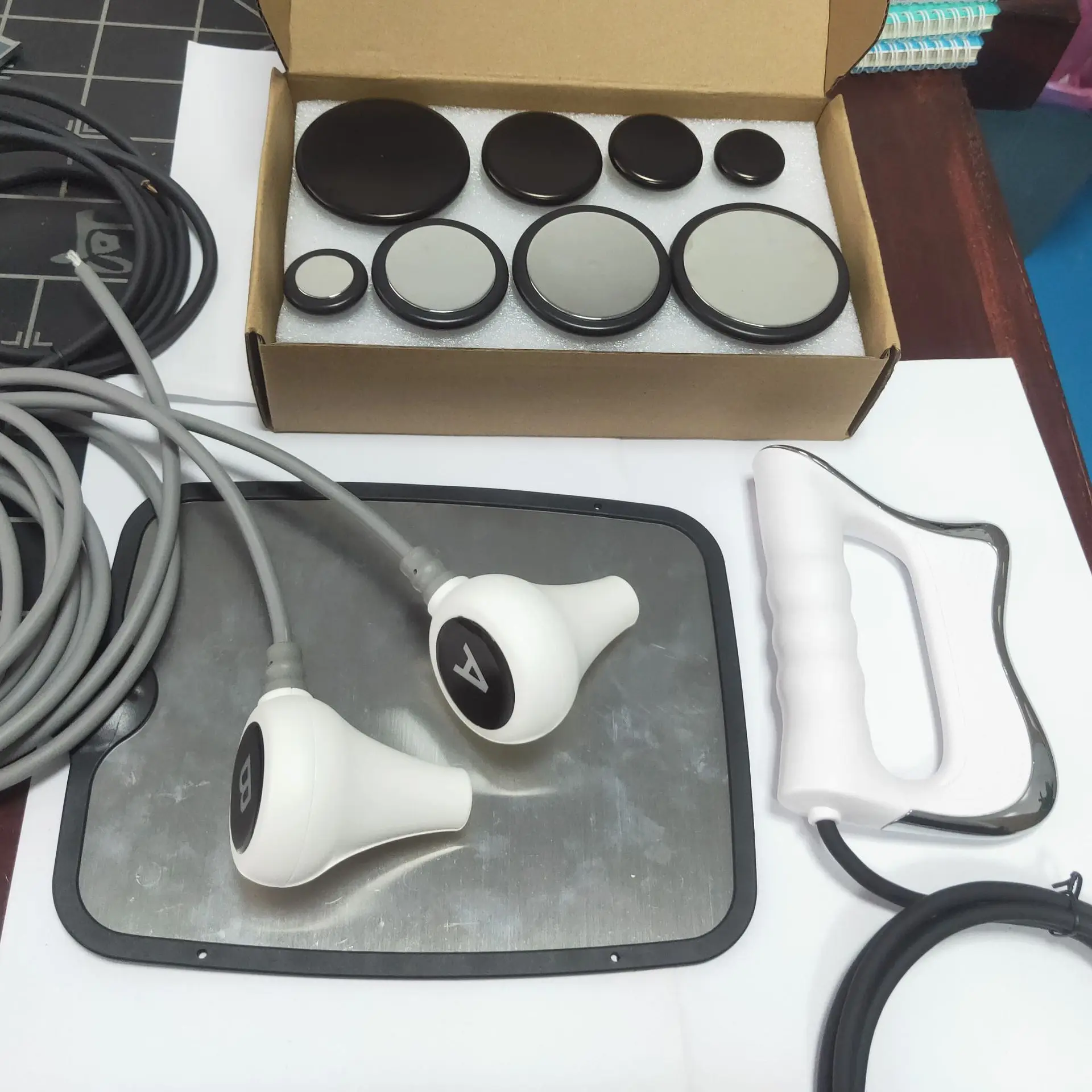 Resistor Head - Muscle Scraping Tool, Capacitive Handle for Wellness Devices, Fitness & Therapy Use