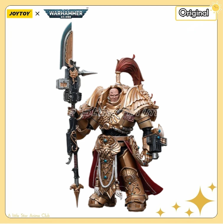 

Original JOYTOY 1/18 Action Figure WARHAMMER 40000 Adeptus Custodes Shield Captain in Allarus Terminator Armour Hydon Seronis