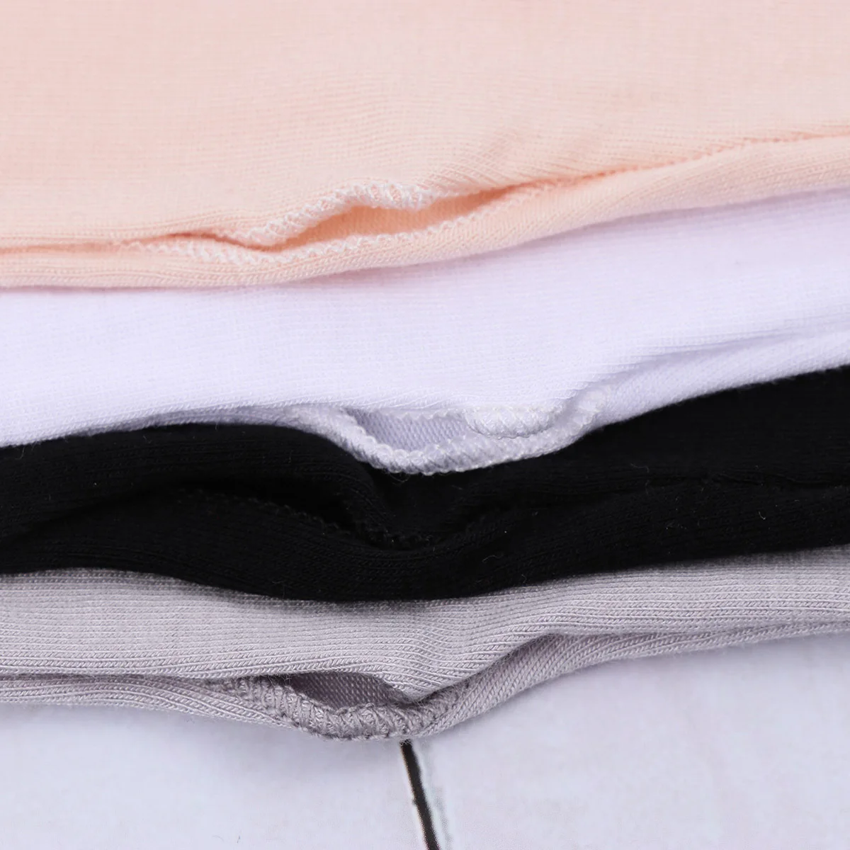 4 أزواج من قفازات رياضية خارجية مقاومة للشمس بدون أصابع من القطن الرقيق قابلة للتنفس ومضادة للأشعة فوق البنفسجية ومقاومة للانزلاق ومقاومة للشمس باللون الأسود #2