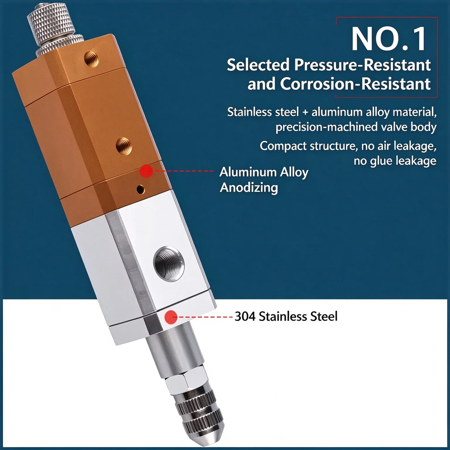 SY-31/Pneumatic/Glue/Dispensing/Machine/Precision/Backsuction/High/Viscosity/Silicone/Valve/Anti/Drip/UV/Glue/Valve/for/Precisio
