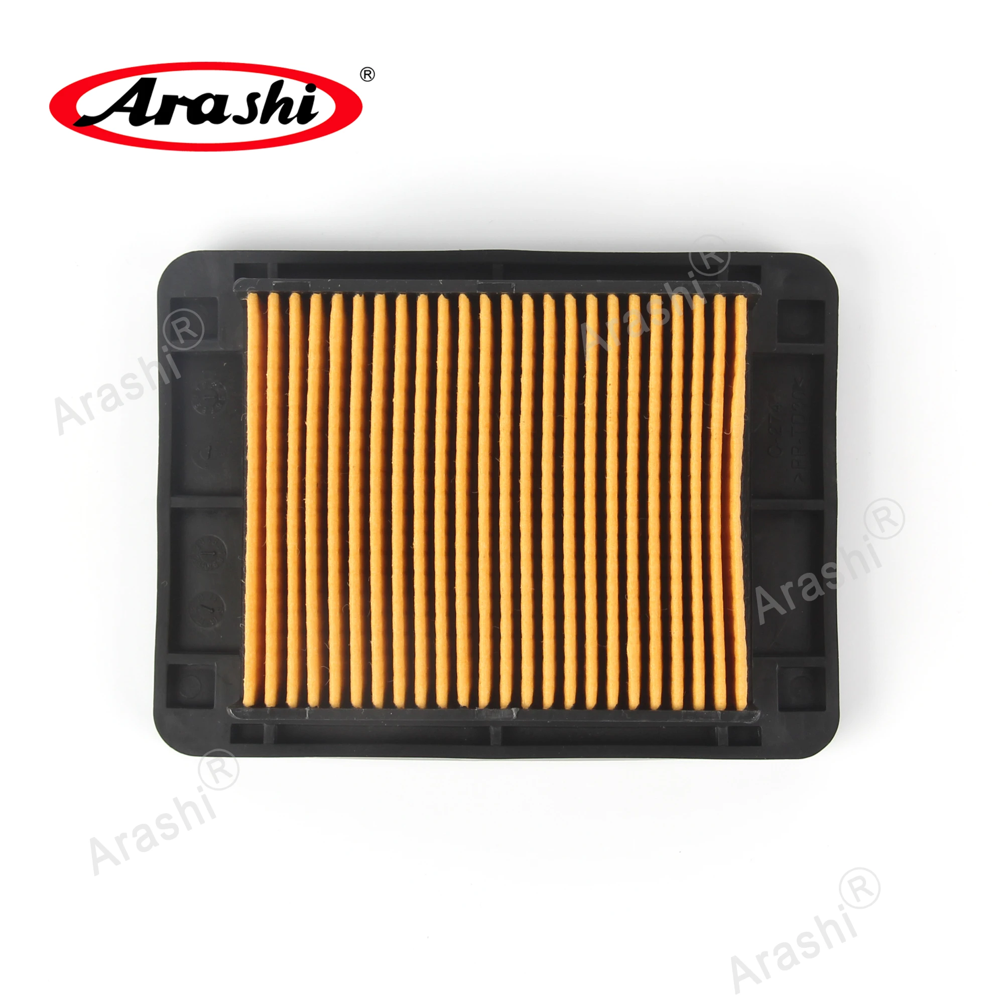 Arashi Motorcycle Air Filter Intake Cleaner For YAMAHA MTN250 MT-250 MT250 2016 2017 / YZF-R3A 2015 2016 2017 2018 2019 - 2022