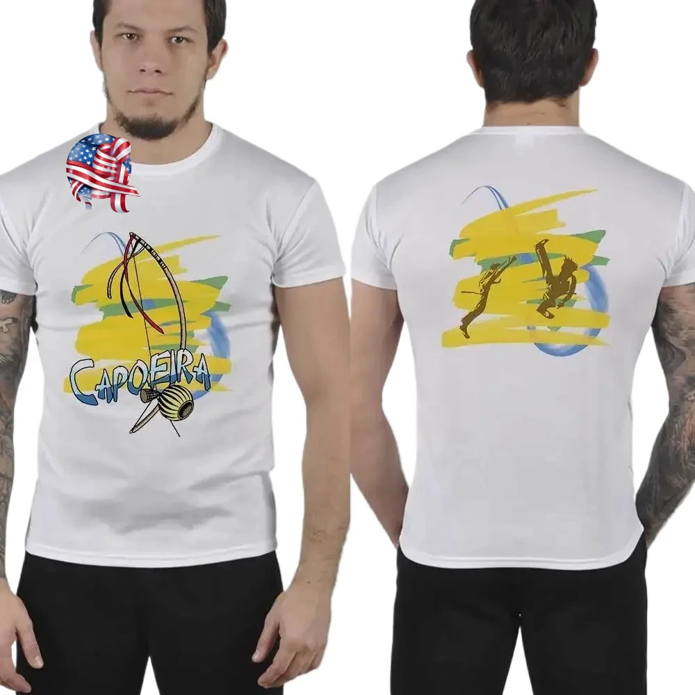 Fashion Novel Brazilian Capoeira Dance Rhythm Movement T-Shirt. Summer Cotton Short Sleeve O-Neck Unisex T Shirt New S-3XL