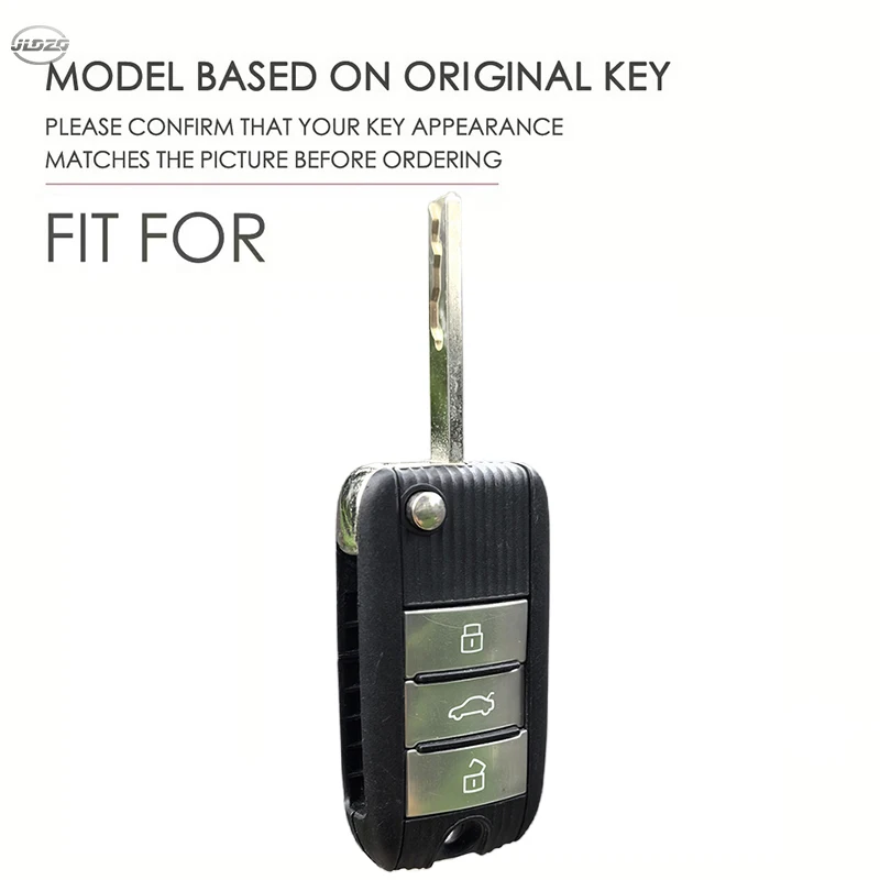 Silicone Car Flip Key Case Cover Bag Shell Protector Keychain Accessories for Roewe RX5 MG3 MG5 MG6 MG7 MG ZS GT GS 350 360 750