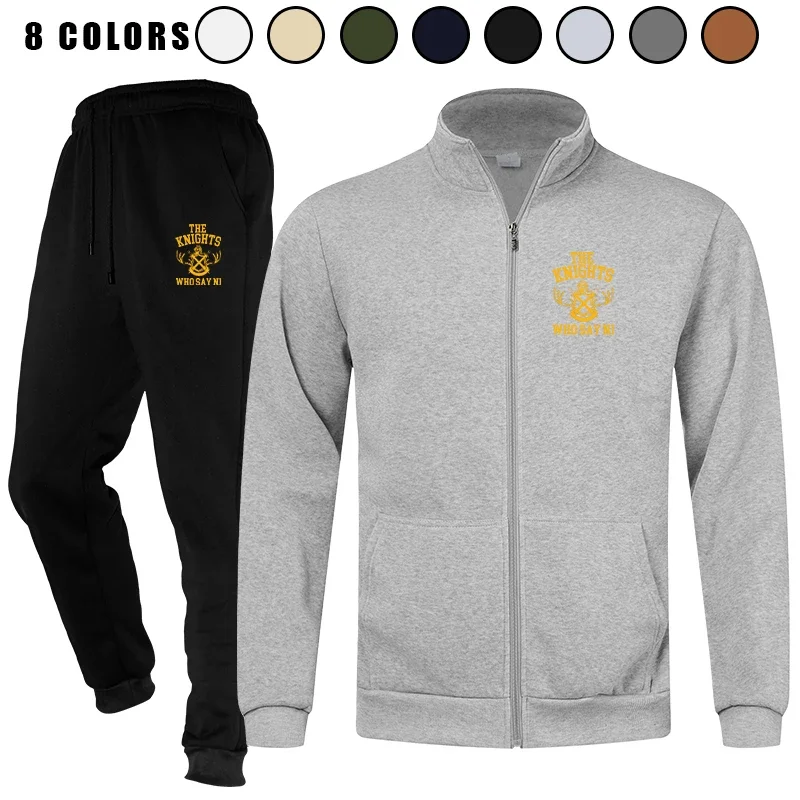 

Men's Long Sleeve 2 Piece Full Zip Active Sports Athletic Tracksuits Sweatsuits Outfits Sets