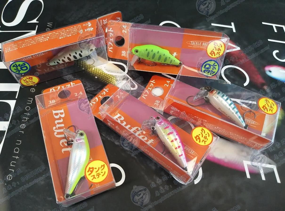 

Japan TACKLEHOUSE Buffet FS38 Floating Mino Shallow Layer 2.4g Micro-stream Beak Bait