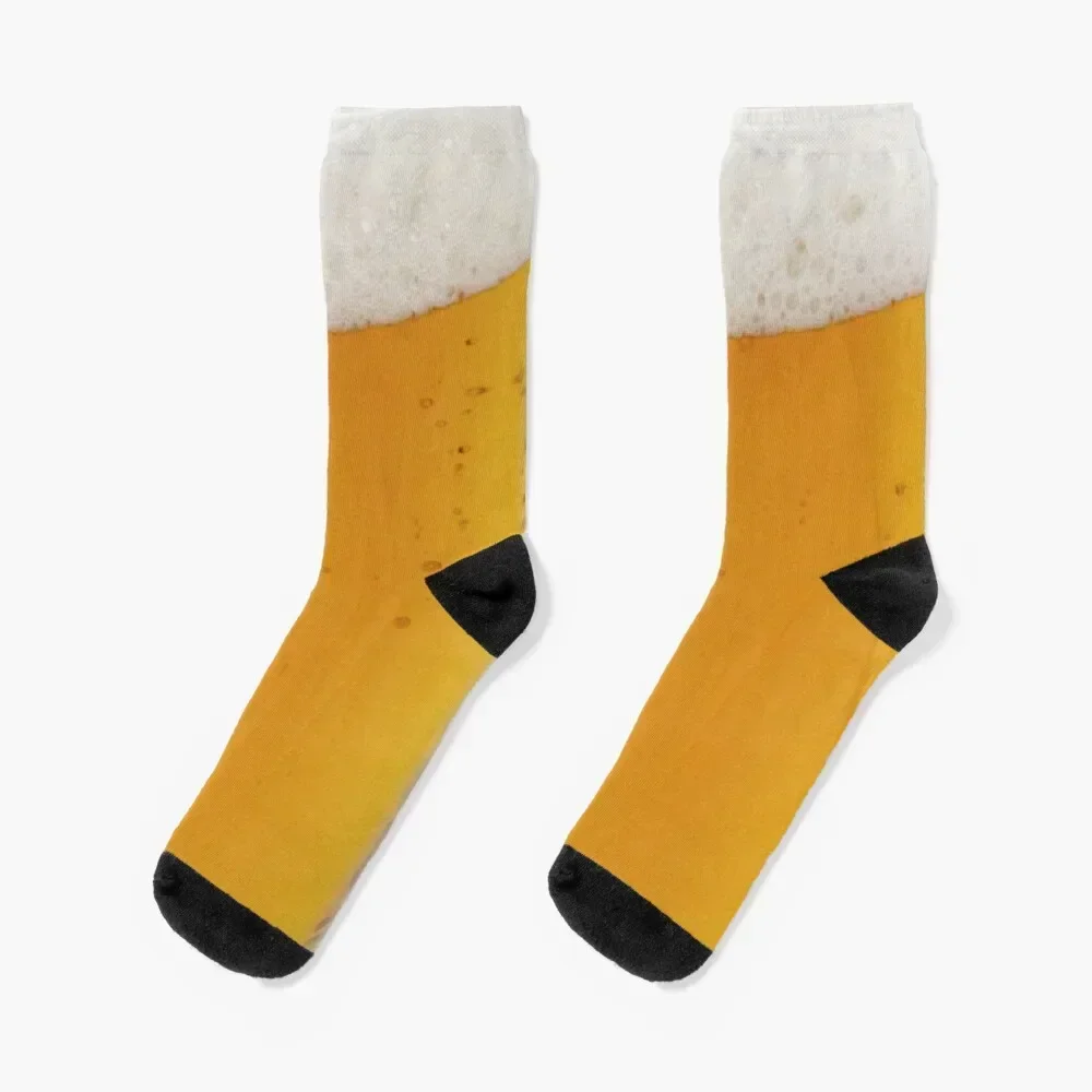 

Beer Glass Socks Rugby Stockings compression sports and leisure luxe Women Socks Men's