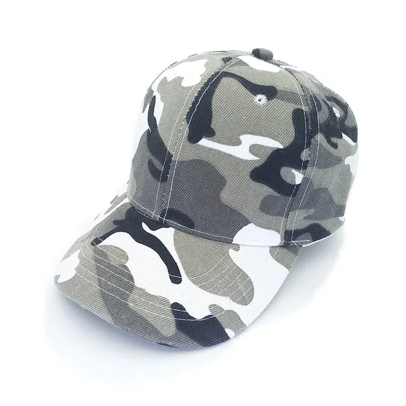 

Tactical Military Cap Camouflage Design Adjustable Snapback Hat for Outdoor Training Summer Sun Protection Unisex