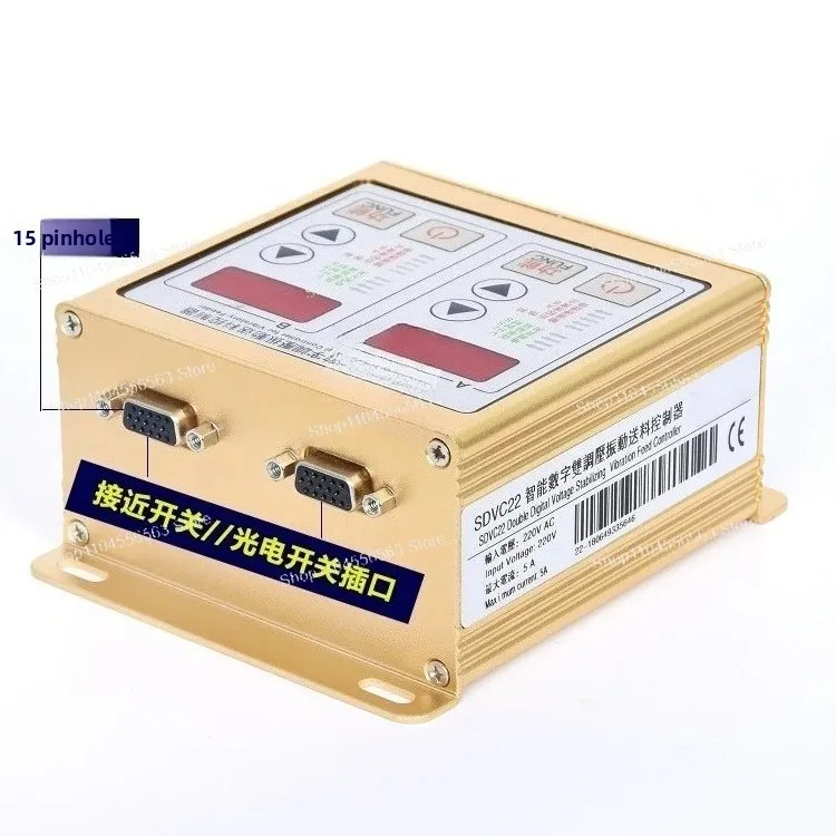 

SDVC22-S Цифровой контроллер регулятора напряжения с двойным экраном — дисплей напряжения, стабильный источник питания