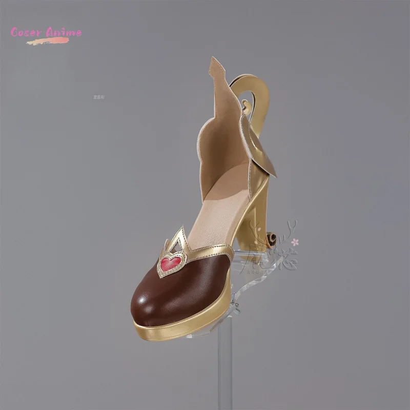 

Game Genshin Impact Alice Cosplay Costume Shoes Anime Character Halloween Carnival Party Prop
