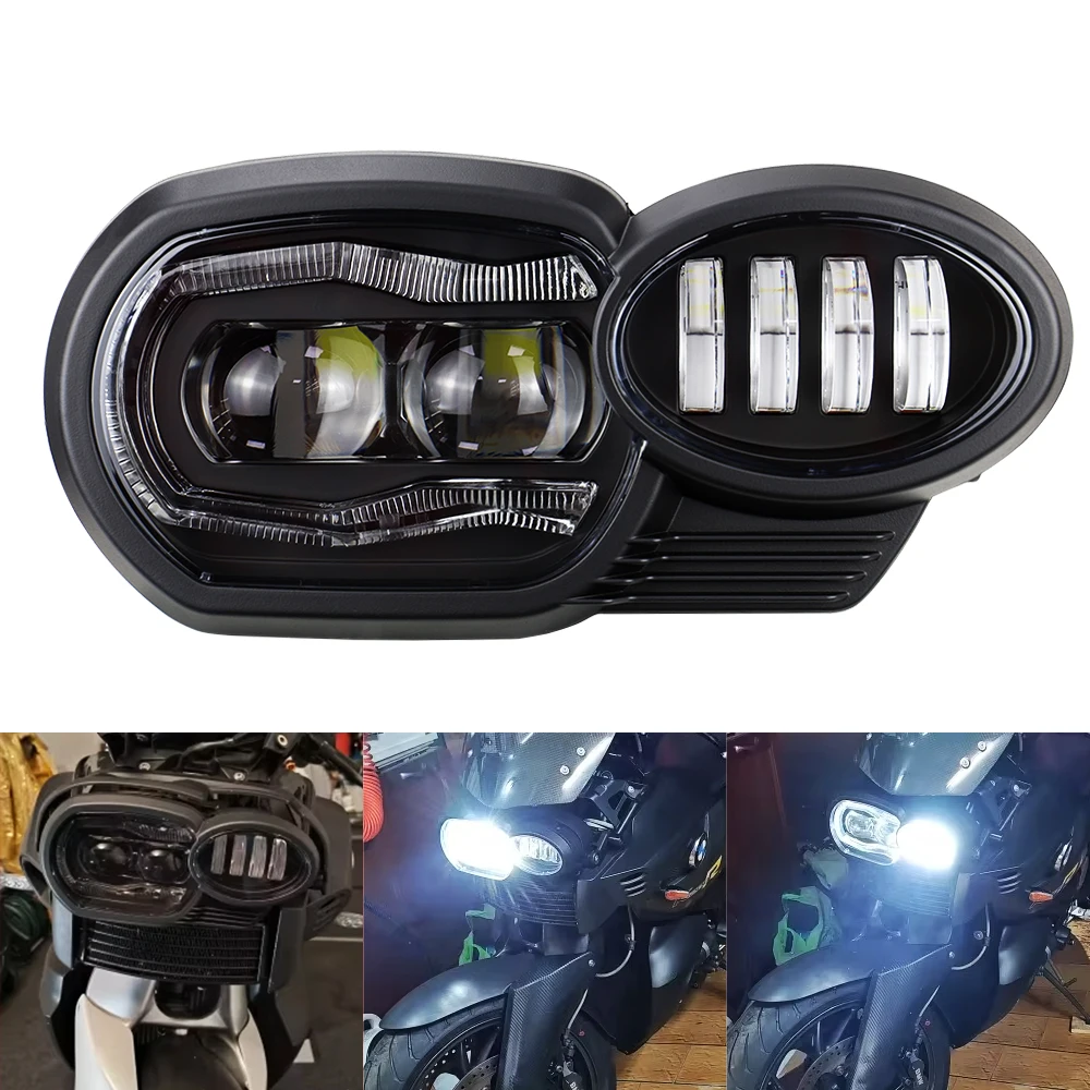 

LED Headlight Front Hi/Low Beam DRL Light for BMW K1200R 2005-2009 / K1300R 2010-2013