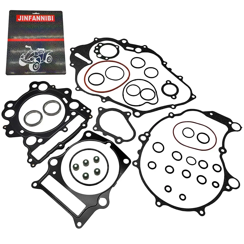 Top & Bottom End Engine Gasket Kit Compatible for Yamaha Raptor 660 660R YFM660R 2001-2005