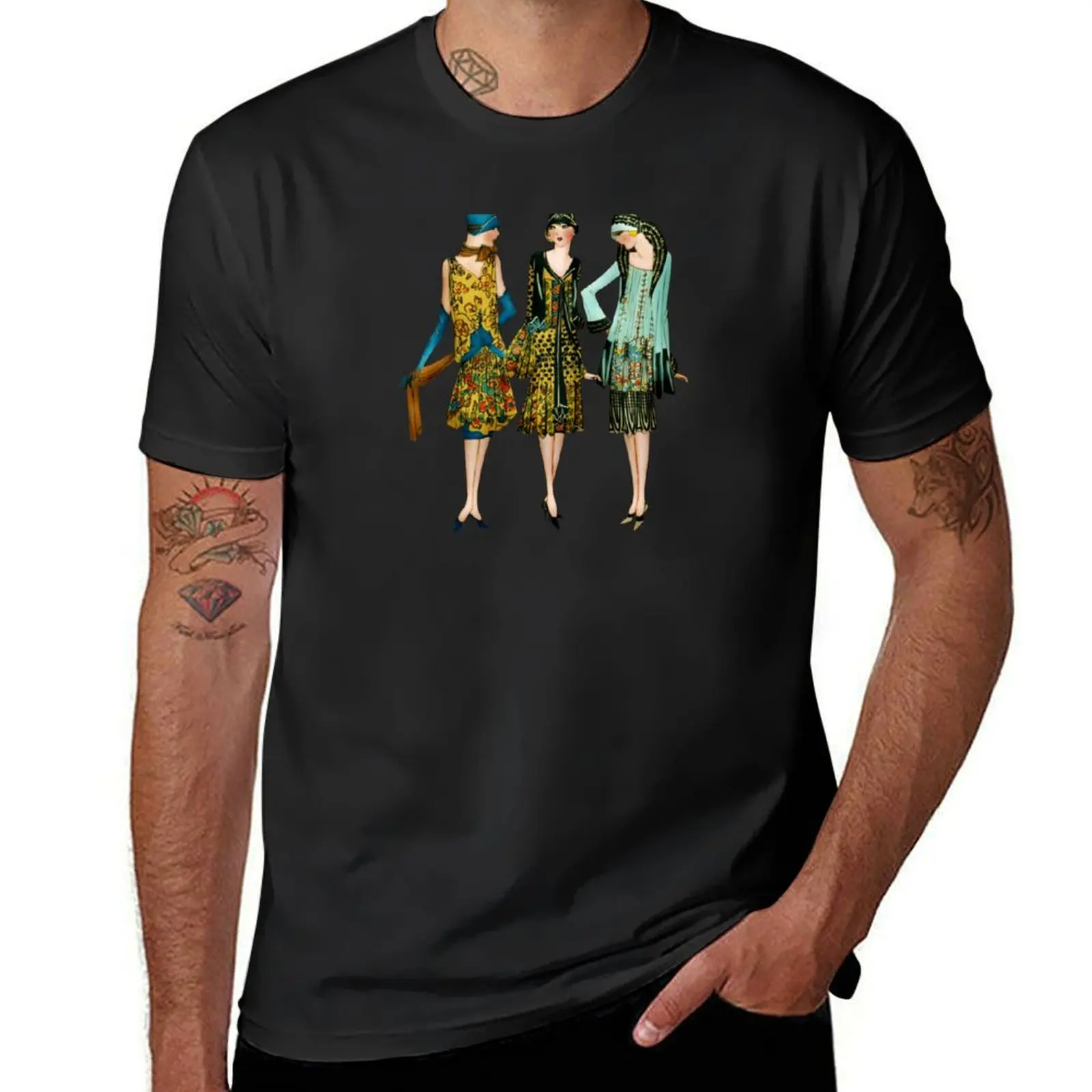 Vintage Gatsby Girls T-Shirt Aesthetic clothing sports fans mens tall t shirts