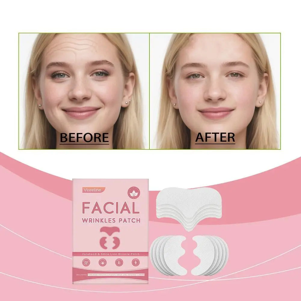 

Collagen Film Paper Soluble Facial Mask Face Skin Cheek Sticker Forehead Patch Smile Lines Patches Anti-aging Wrinkles Remover