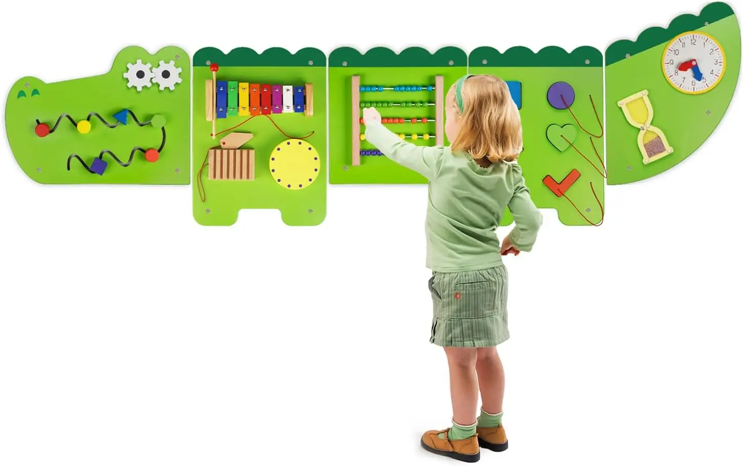 

Развивающая сенсорная доска Монтессори «Крокодил», развивающие игрушки, куб для занятий, настенные игрушки, мебель для детских садов, мебель для игровых комнат