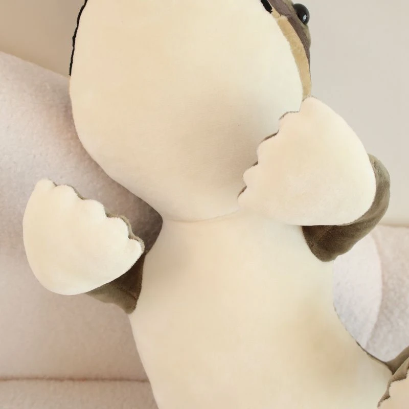 80CM Cartoon Big Lizard Plush Toy Kawaii Realistic Parody Four-legged Snake Doll as Birthday and Christmas Party Gift for Child