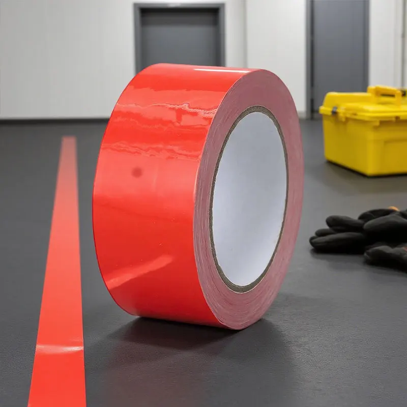 Waterproof Warning Tape Floor Adhesive Red Sealing Tape Reflective Strip Reflector Tape Security Protection Car Decorative Strip