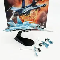 1/100 Scale Russia FULLBACK Su34 Sukhoi Su-34 SU 34 Fighter Diecast Metal Alloy Plane Model Toy For Collection gifts