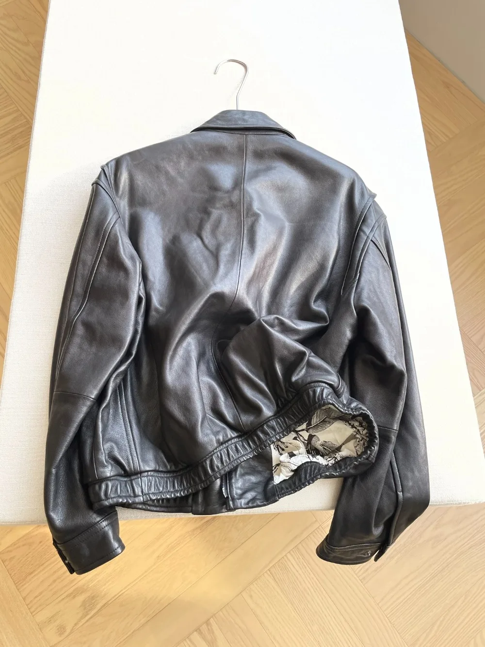 سترة جلدية مستوردة عالية الجودة من جلد الغنم #2