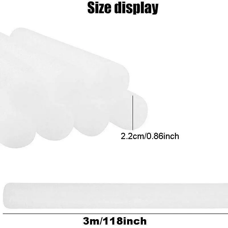 1Pcs Circular Non Slip Foam Strip, Cover Foam Grips for Couch Slipcovers Furniture Seat Chair Covers, Antislip Foam Slipcover