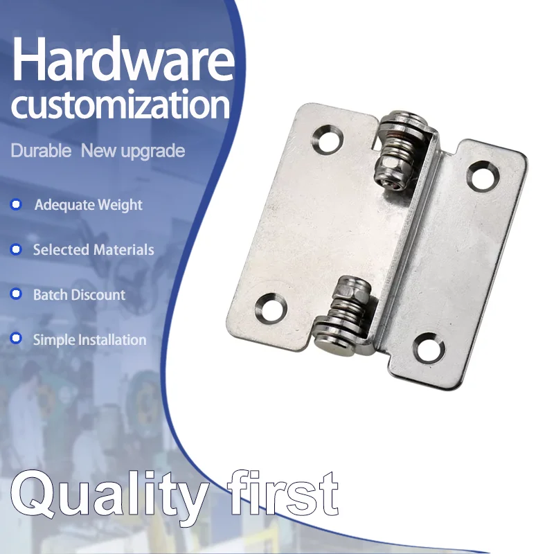 

304 Stainless Steel Torque Controlled Damping Shaft Hinge For Industrial Electrical Equipment That Can Rotate 180 Degrees