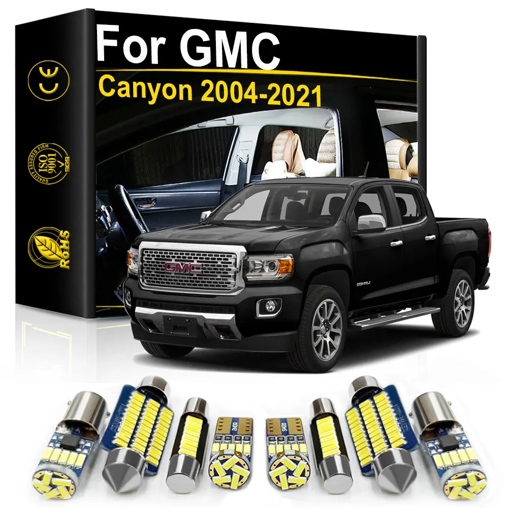 

For GMC Canyon 2004 2007 2009 2010 2012 2013 2014 2015 2016 2017 2018 2019 2020 2021 Car LED Interior Light Canbus Accessories