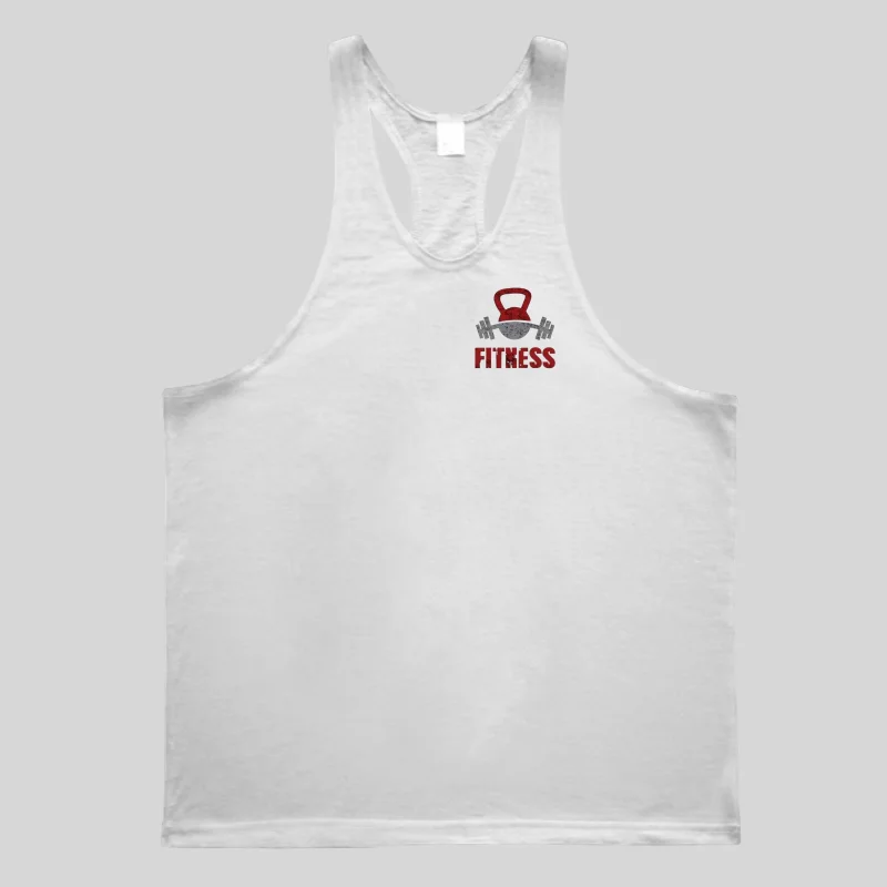 Men's Performance Stringer Vest, Flexible Gym Tank, Ideal for Intense Fitness Workouts, Muscle Gain & Training