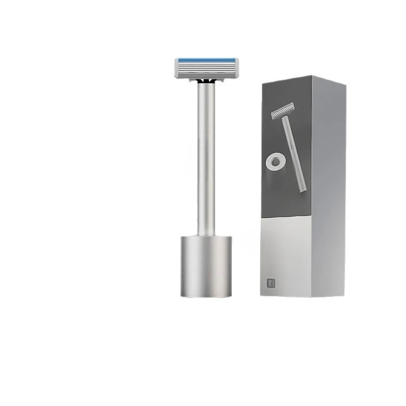 For shock-sensitive razor hand-integrated razor 6-layer imported blade type vibration