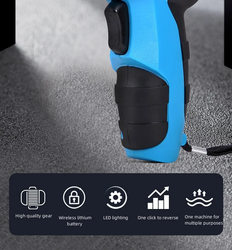 New 47-piece 3.6V rechargeable cordless battery screwdriver electric screwdriver set, including screwdriver heads