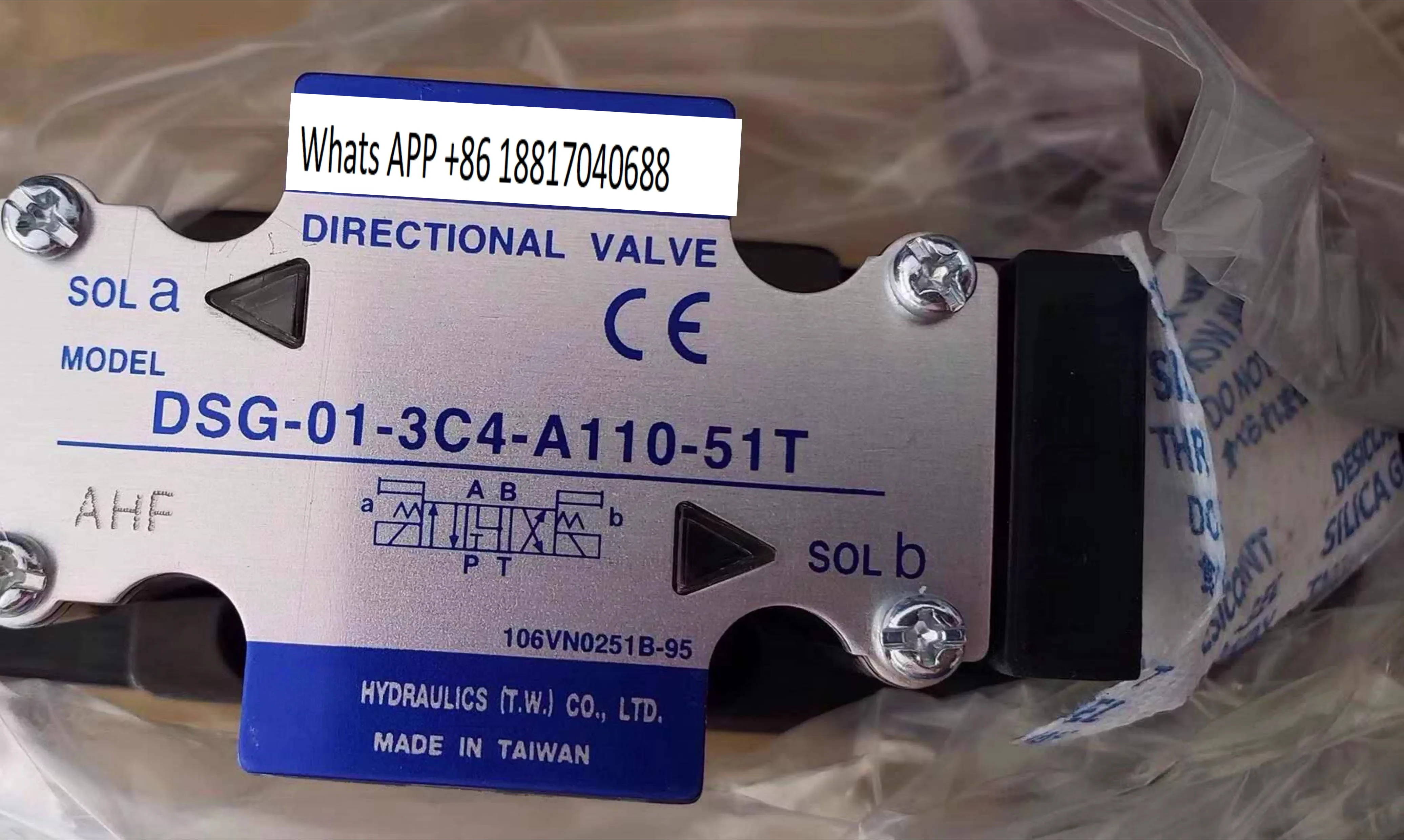 Elettrovalvola DSG-01-3C2 Idraulica — dettaglio 4