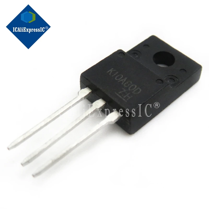 10pcs/lot TK10A60D K10A60D TO-220F In Stock
