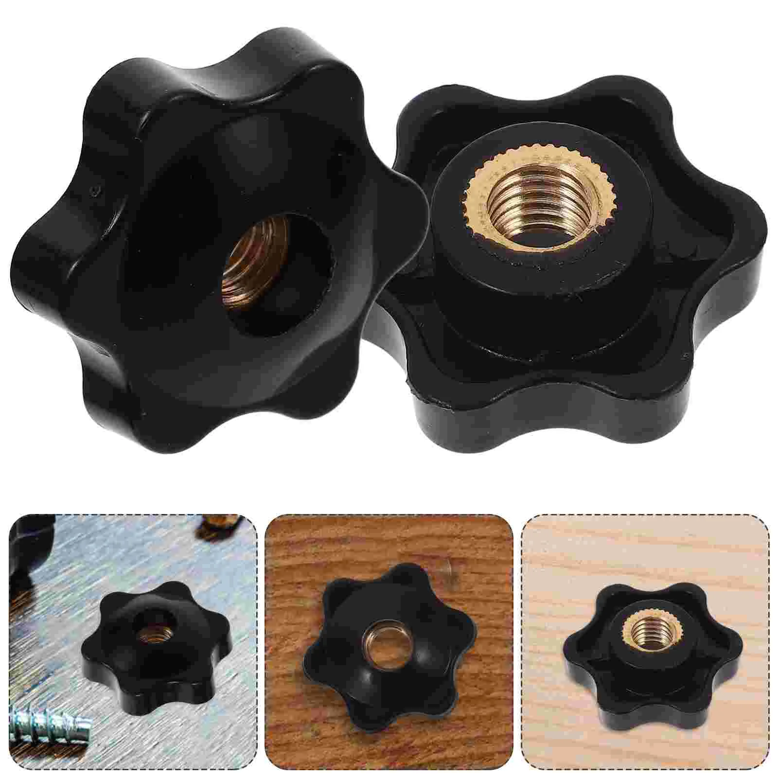 10pcs Hand Adjustable Knob Adjustable Handle Nut Adjustable Handle Screw Handle Knob Tightening Knob Plastic Thumb K