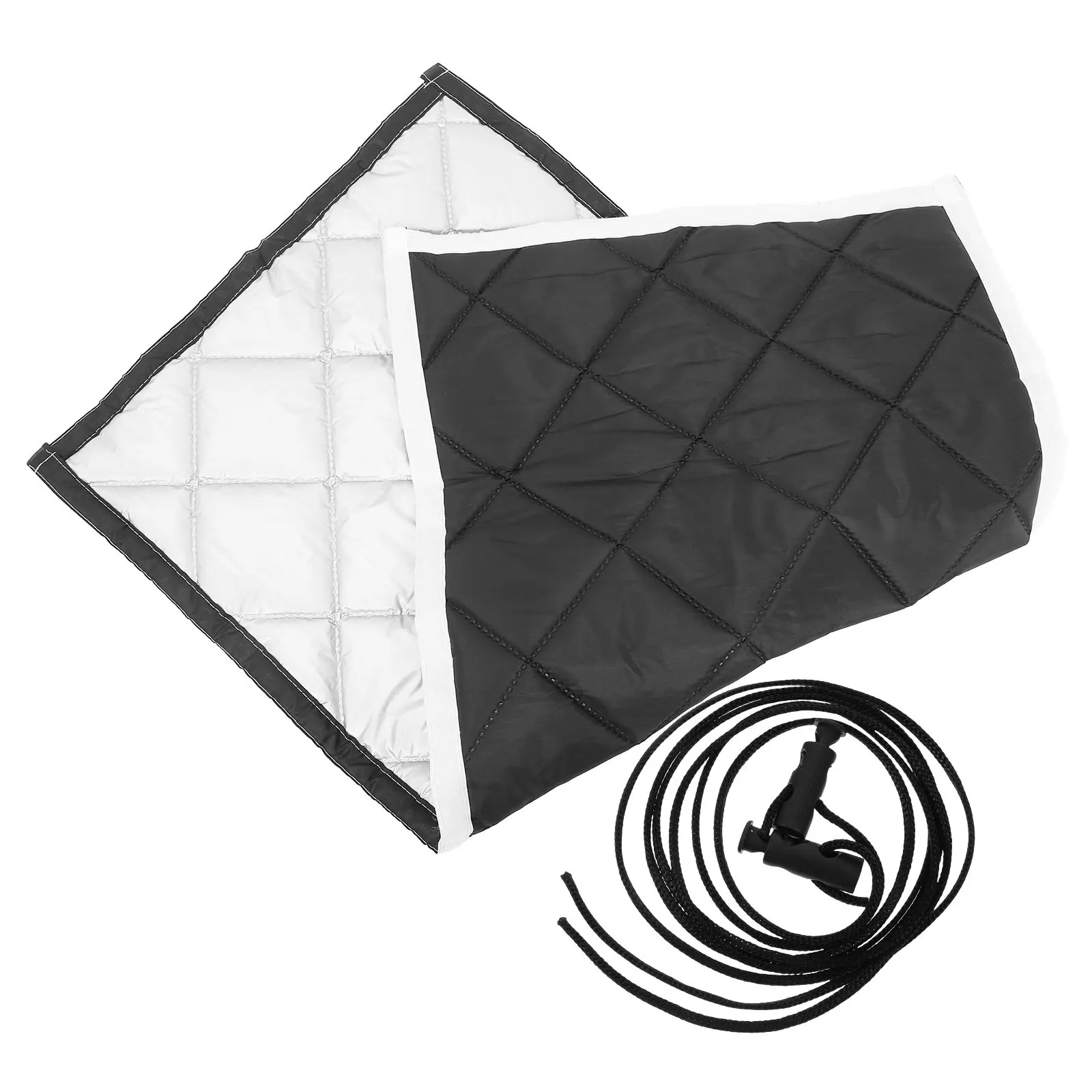 Cortinas Isolantes Térmicas e Acústicas 40x20 Polegadas, Barreira de Ruído para Quarto, Redutoras de Ruído, Blackout, Proteção Contra Frio e Calor