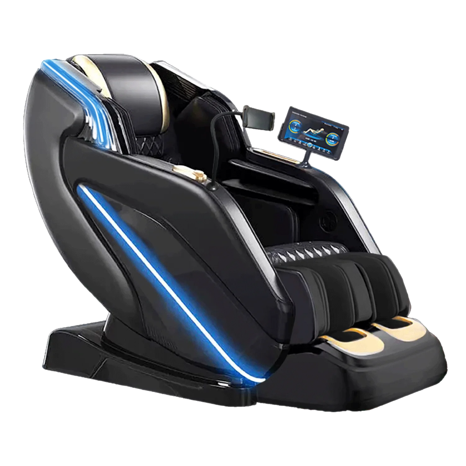 massage chair full body with airbag shiatsu 4d zero gravity Thai stretching AI Voice Heating Massage Chair with Bluetooth Music