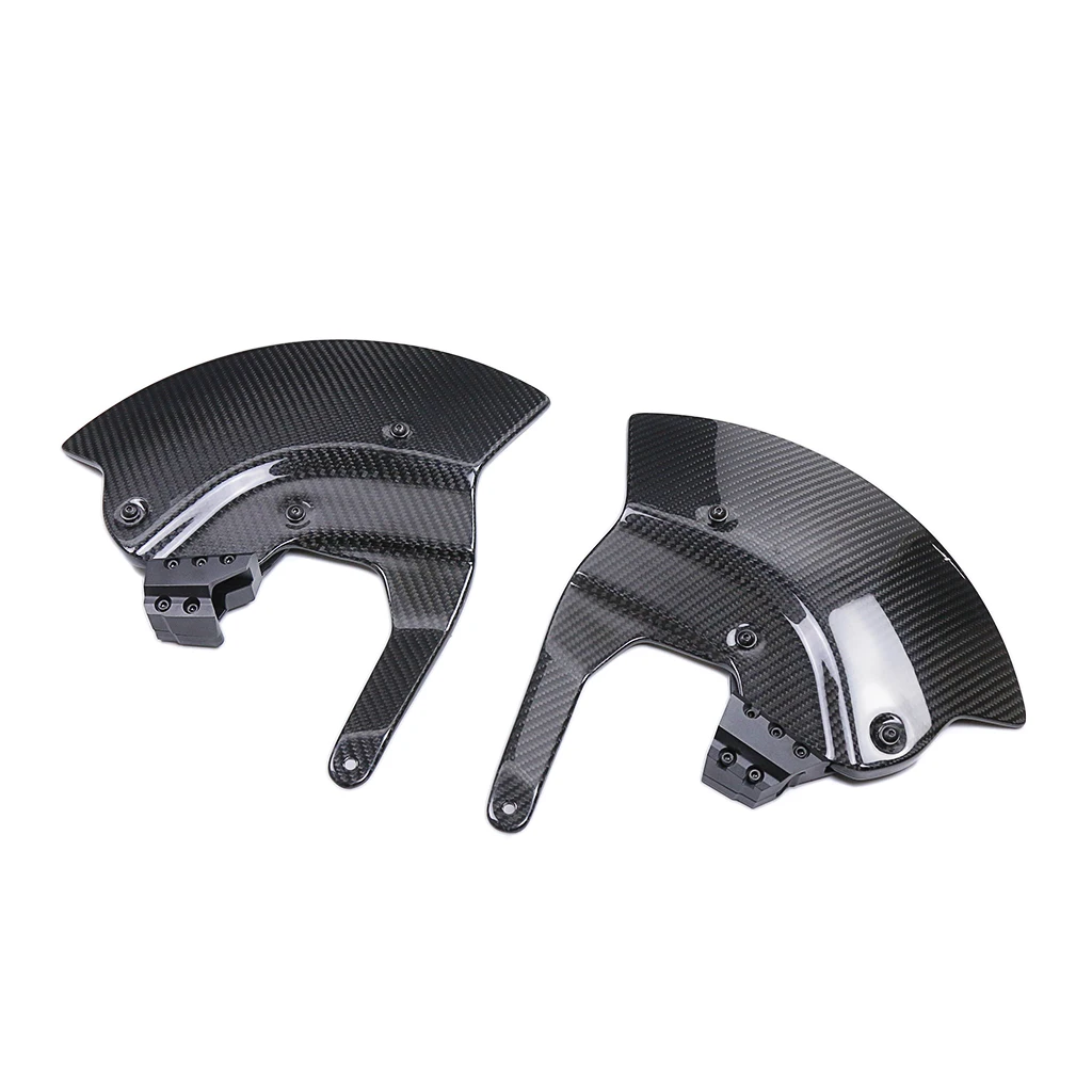 Motorcycle Front Fender Side Panels Winglets Belly Pan Aero Disc Covers 100% Carbon Fiber Accessories Part For BMW M1000RR 2025+