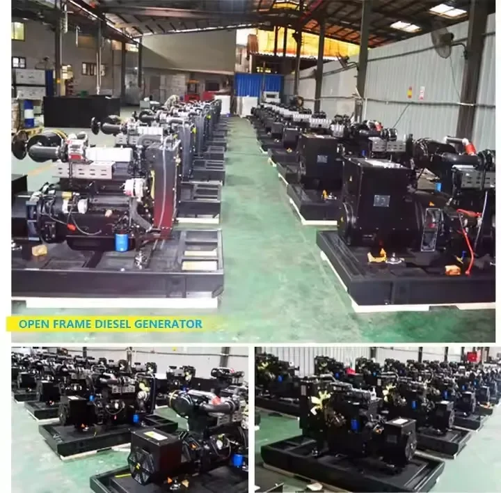 Generator Diesel diam tipe industri, kinerja tinggi 50/60hz 30kva 50kva 100kva 150kva 200kva 250kva weicahi