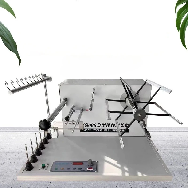 New YG086C Yarn length measuring machine Yarn count linear density length measuring instrument for yarn winding machine