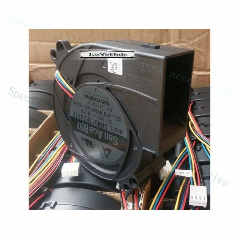 A+ New 9733 turbofan Grill fan Large air volume 12V 3.8A 9BMB12P2J619