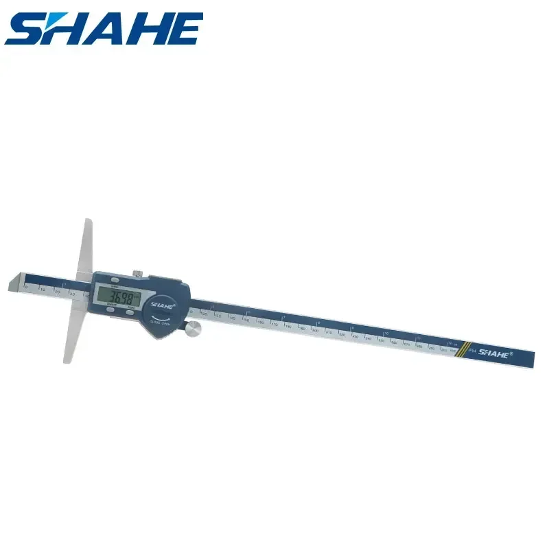 SHAHE 0-300mm 12 Inch Depth Digital Vernier Caliper LCD Caliper Digital Depth Gauge Stainless Steel Calipers Measuring Tools