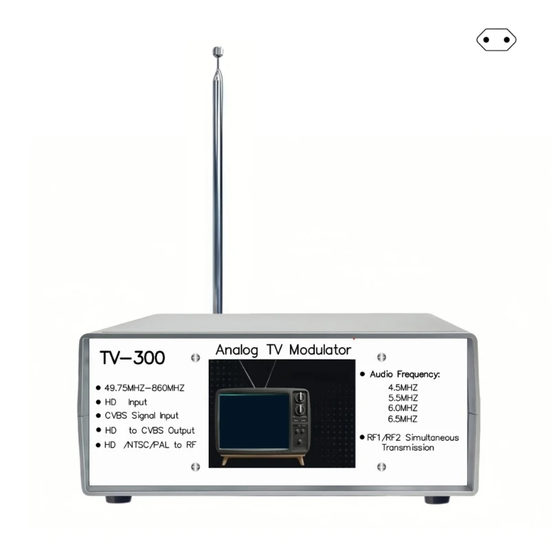 K43B TV300 Wireless Converter Supports 2CH Enhances Viewing Experience