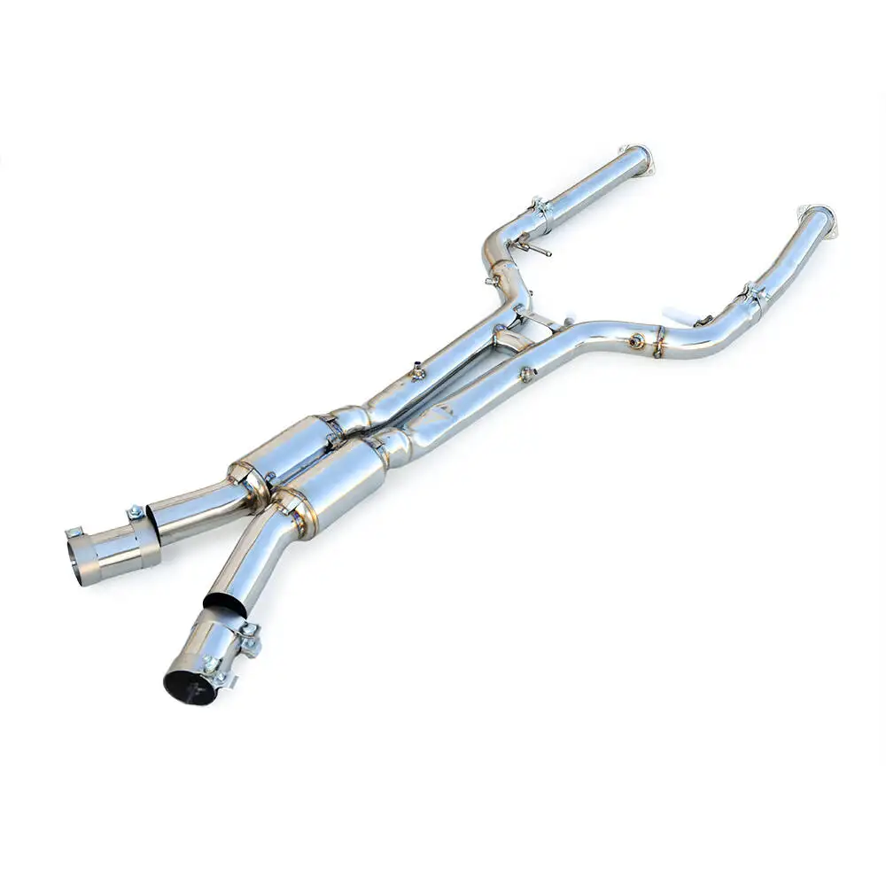 Exhaust Front Pipe for BMW X3M X4M 3.0T S58 G01 G02 2022-2025 Ss304 Exhaust Mid Pipe High-performance X Pipe