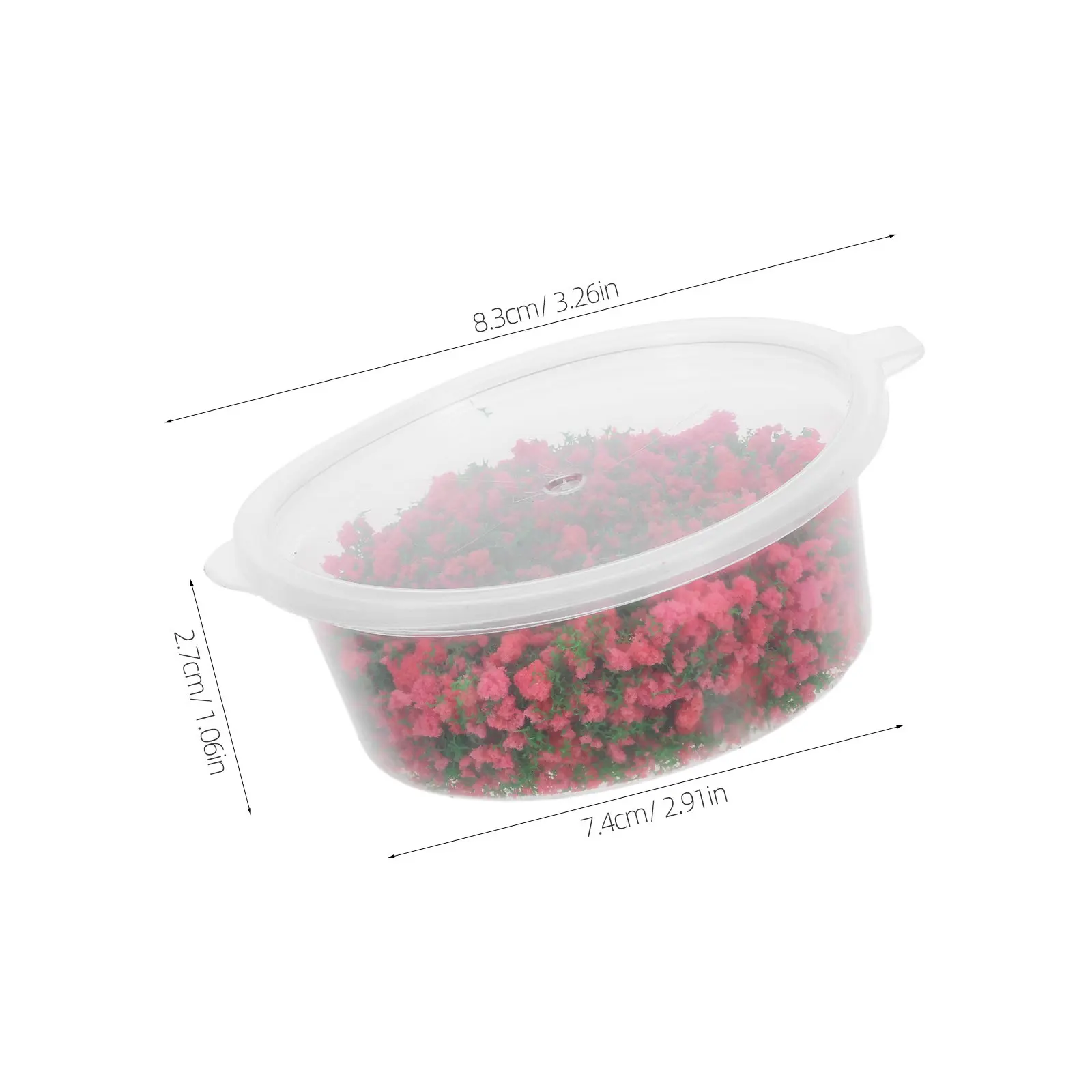 60G Micro Landscape Tree Powder Realistic Sponge Grass Terrain Scenery Basing Material DIY Train Railroad Diorama Fairy Garden