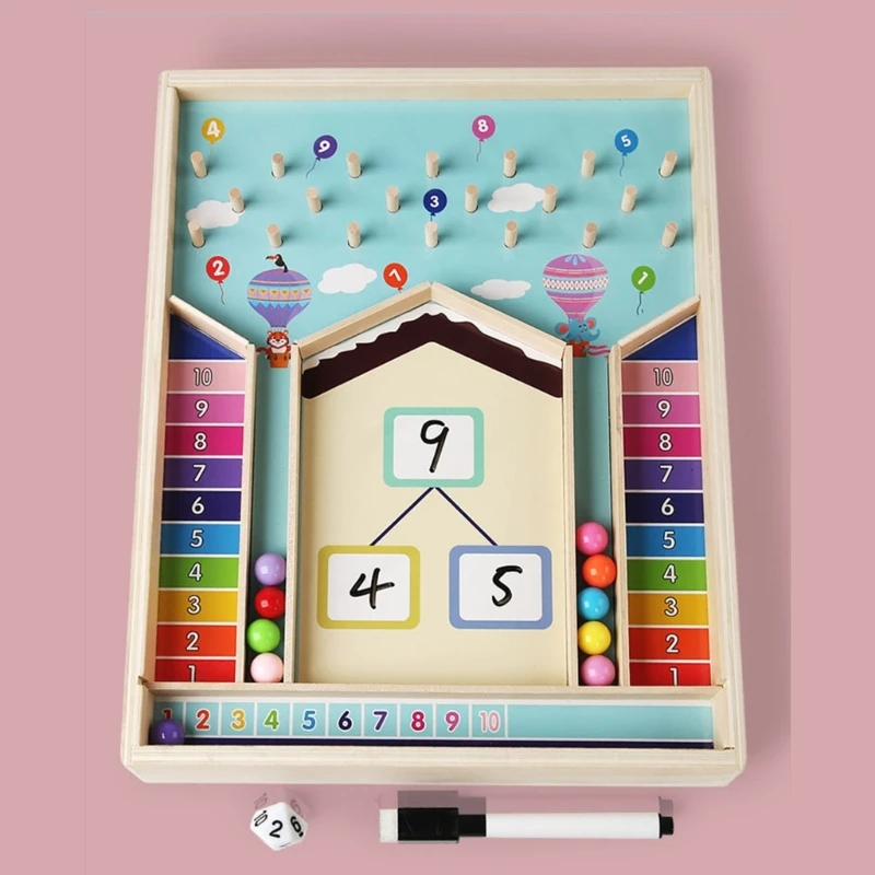 Early Learning Toy Number Splitting and Combining Set for Kids, Calculation Skills