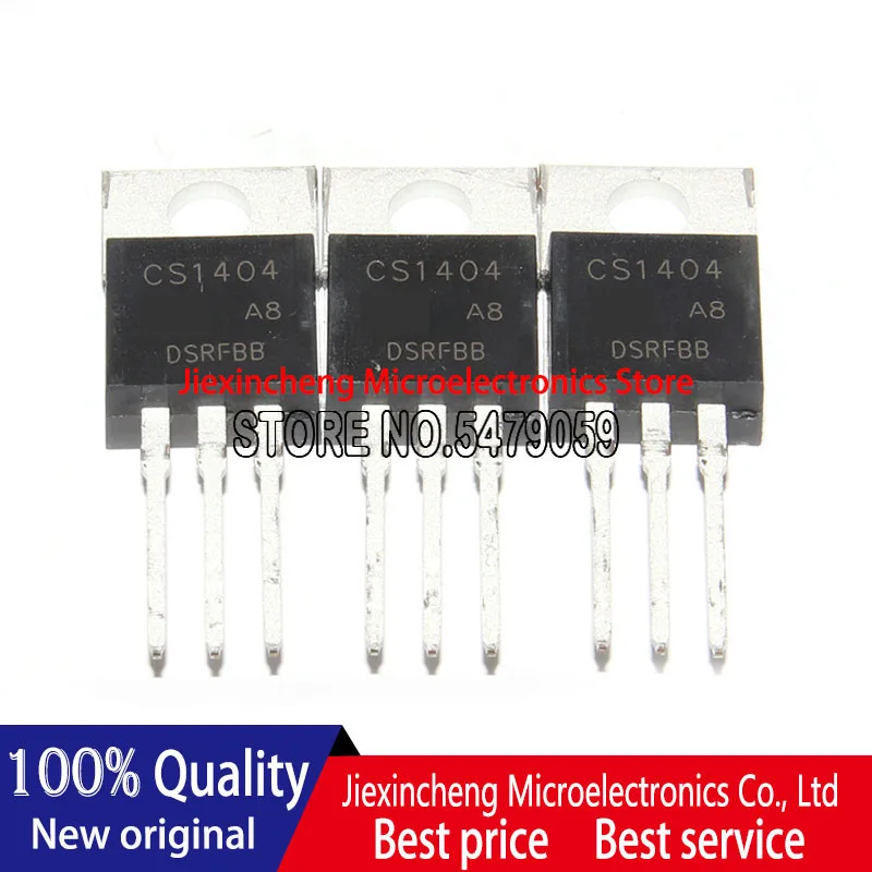 Cs1404 cs1404a8 to-220 40 v202a mosfet 10 teile/los neues Original