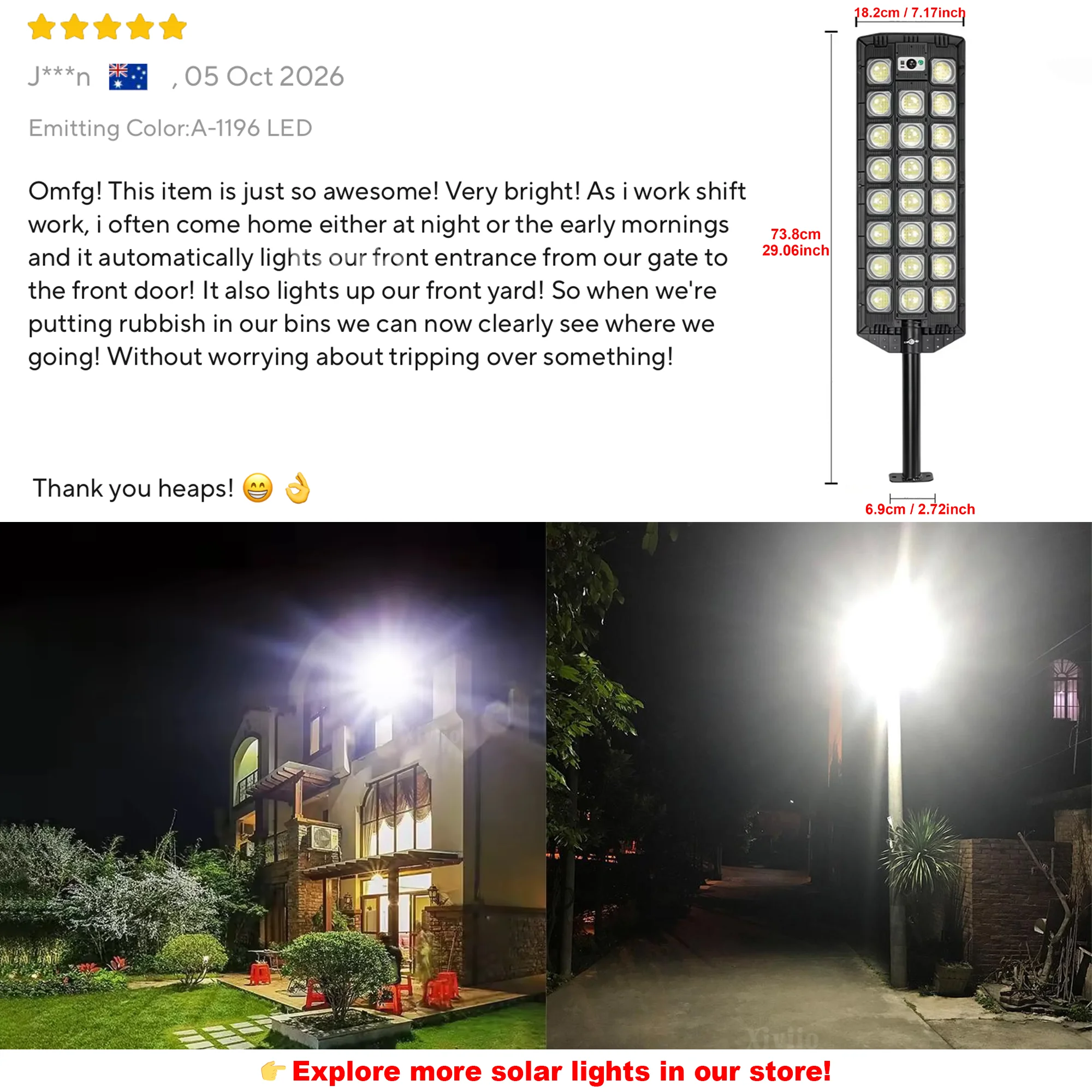Powerful 28000W LED Solar Lights Outdoor Motion Sensor Solar Street Lamp Super Bright Solar Wall Light Country House Accessories